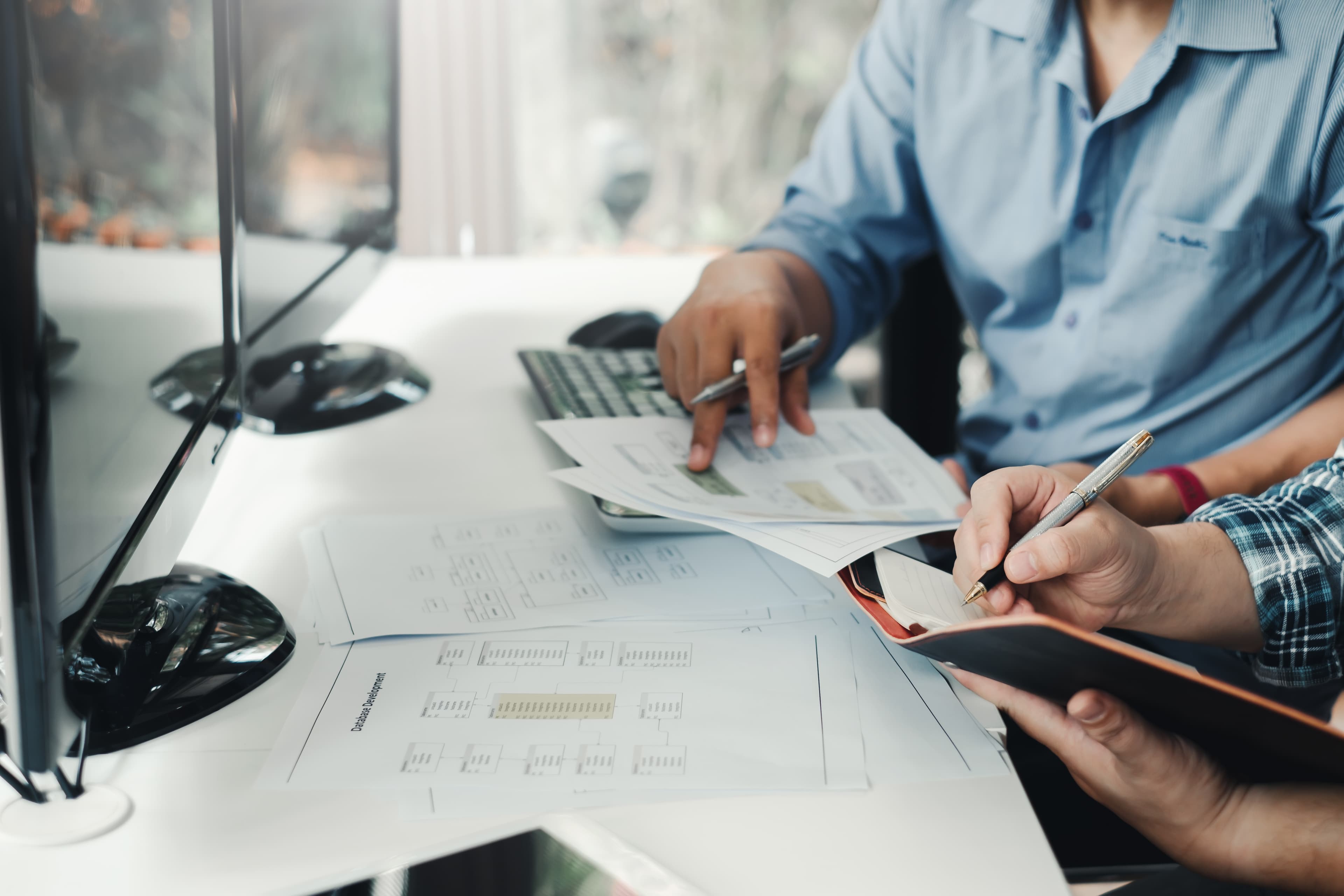 校閲作業のイメージ